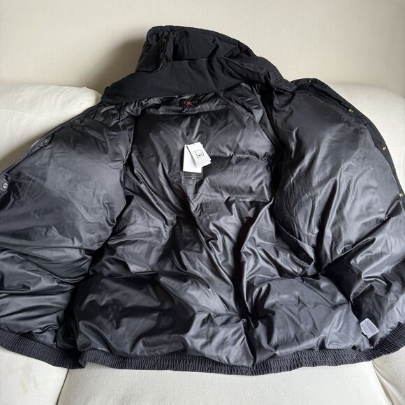 Jordan Essential Loose Fit Down Fill Puffer Jacket Black Womens 3XL New - Picture 11 of 11